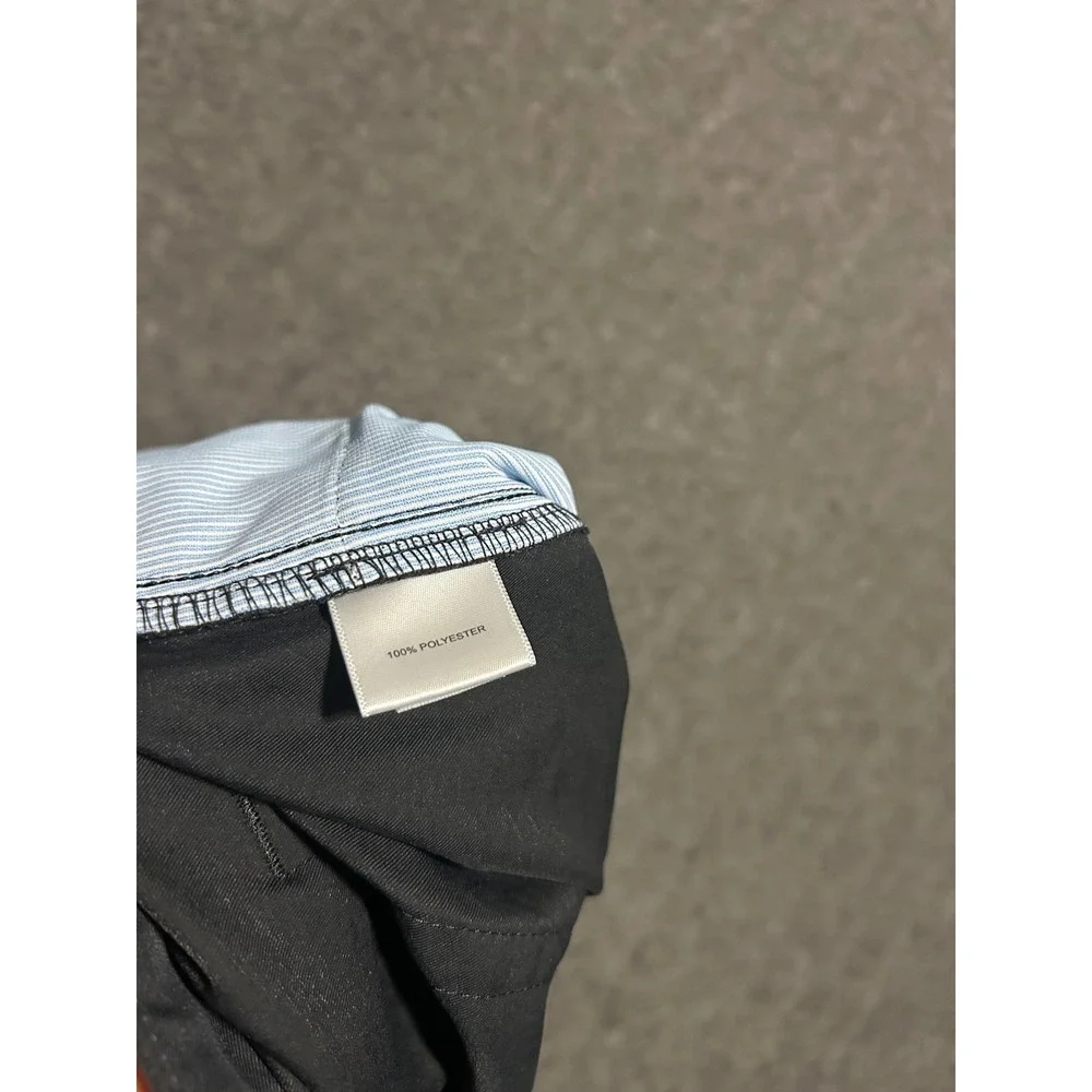 Peter millar eb66 chino pants mens black golf performance fit 42X32